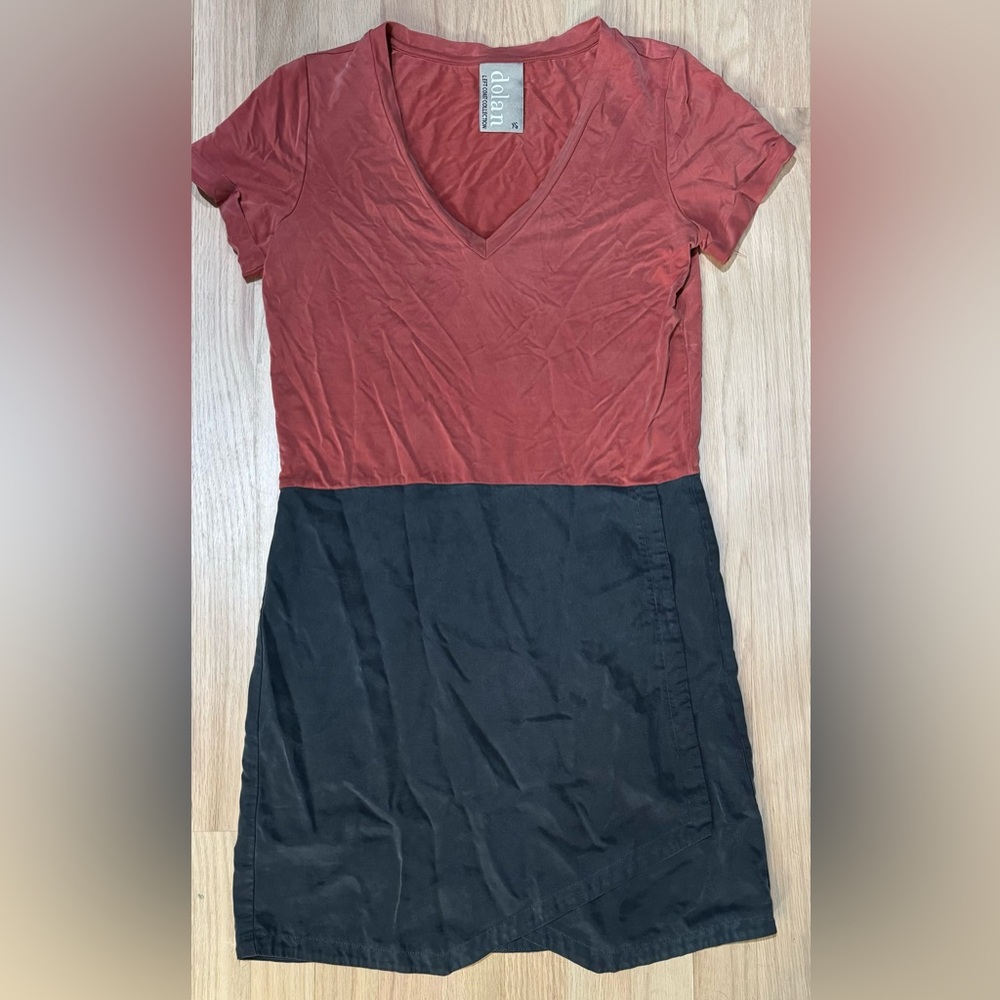 Anthropologie Dolan Colorblock Stretch Horizon Dress XS